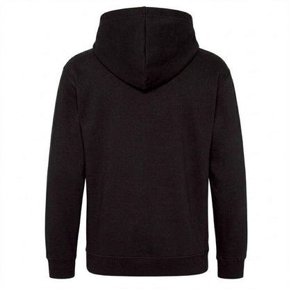 Black - Back - AWD Childrens-Kids Retro Gaming Controller Drawstring Hoodie