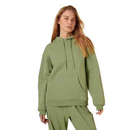 Green - Front - Nobody´s Child Womens-Ladies Relaxed Fit Pullover Hoodie