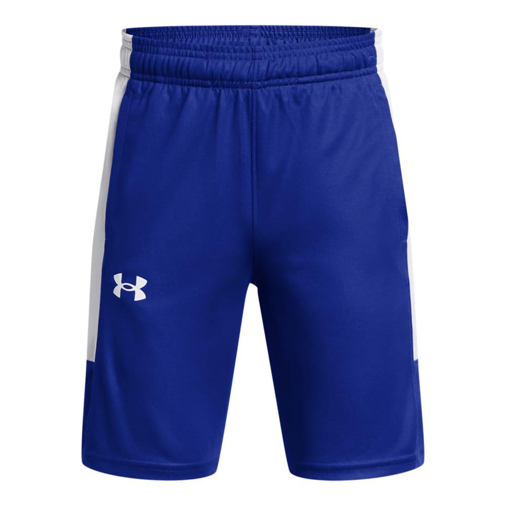 Blue - Front - Under Armour Boys Zone Shorts