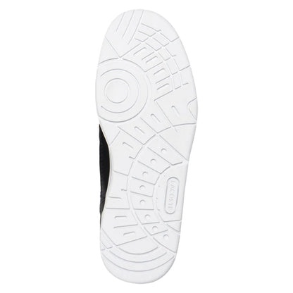 White-Green - Side - Lacoste Childrens-Kids T-Clip Touch Fastening Trainers