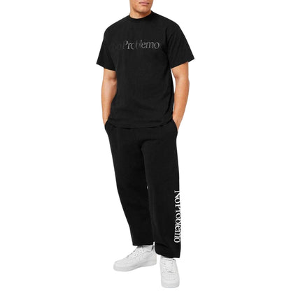Black - Lifestyle - Aries Unisex Adult No Problemo Short-Sleeved T-Shirt