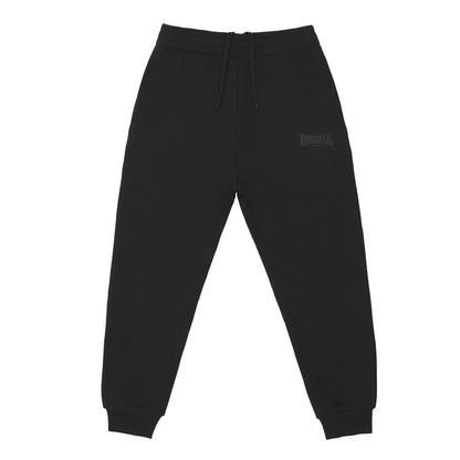Black - Front - Lonsdale Mens Fight Jogging Bottoms