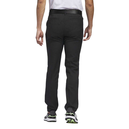 Black - Back - Adidas Mens Tech Tapered Golf Trousers