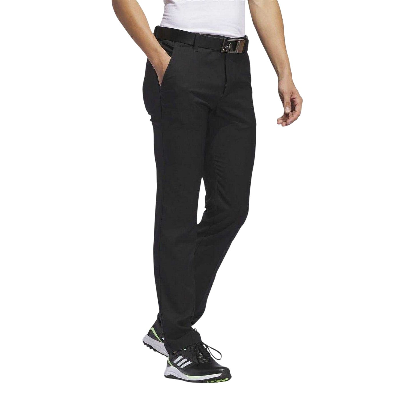 Black - Lifestyle - Adidas Mens Tech Tapered Golf Trousers