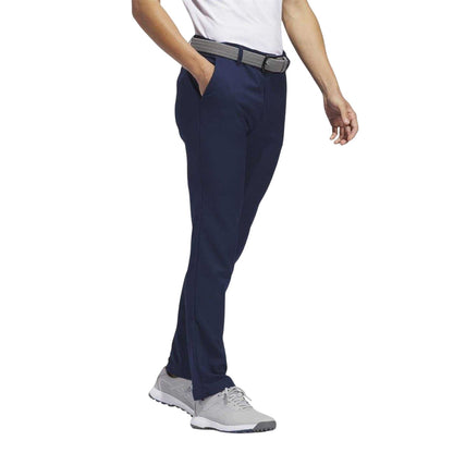 Navy - Pack Shot - Adidas Mens Tech Tapered Golf Trousers