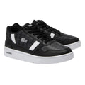 Black-White - Lifestyle - Lacoste Childrens-Kids T-Clip Touch Fastening Trainers