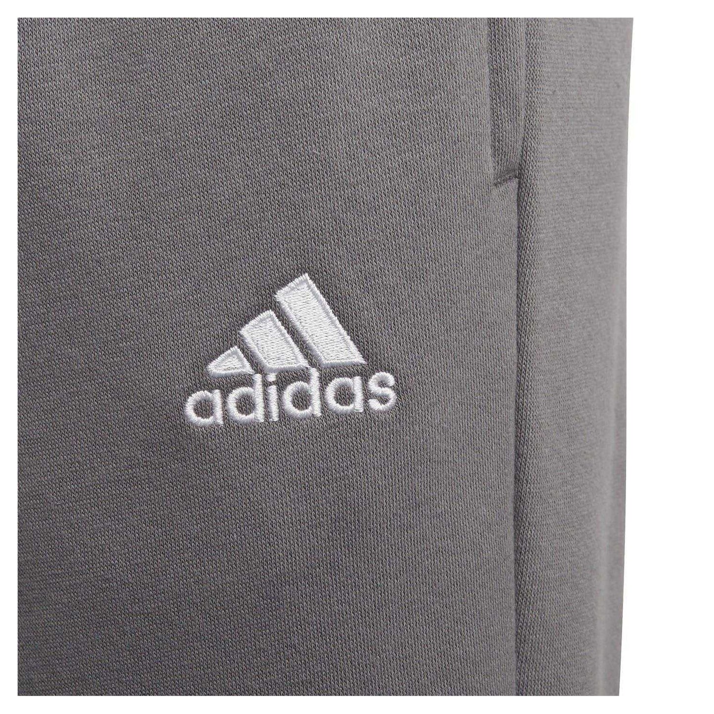Grey - Side - Adidas Childrens-Kids ENT22 Athletic Jogging Bottoms