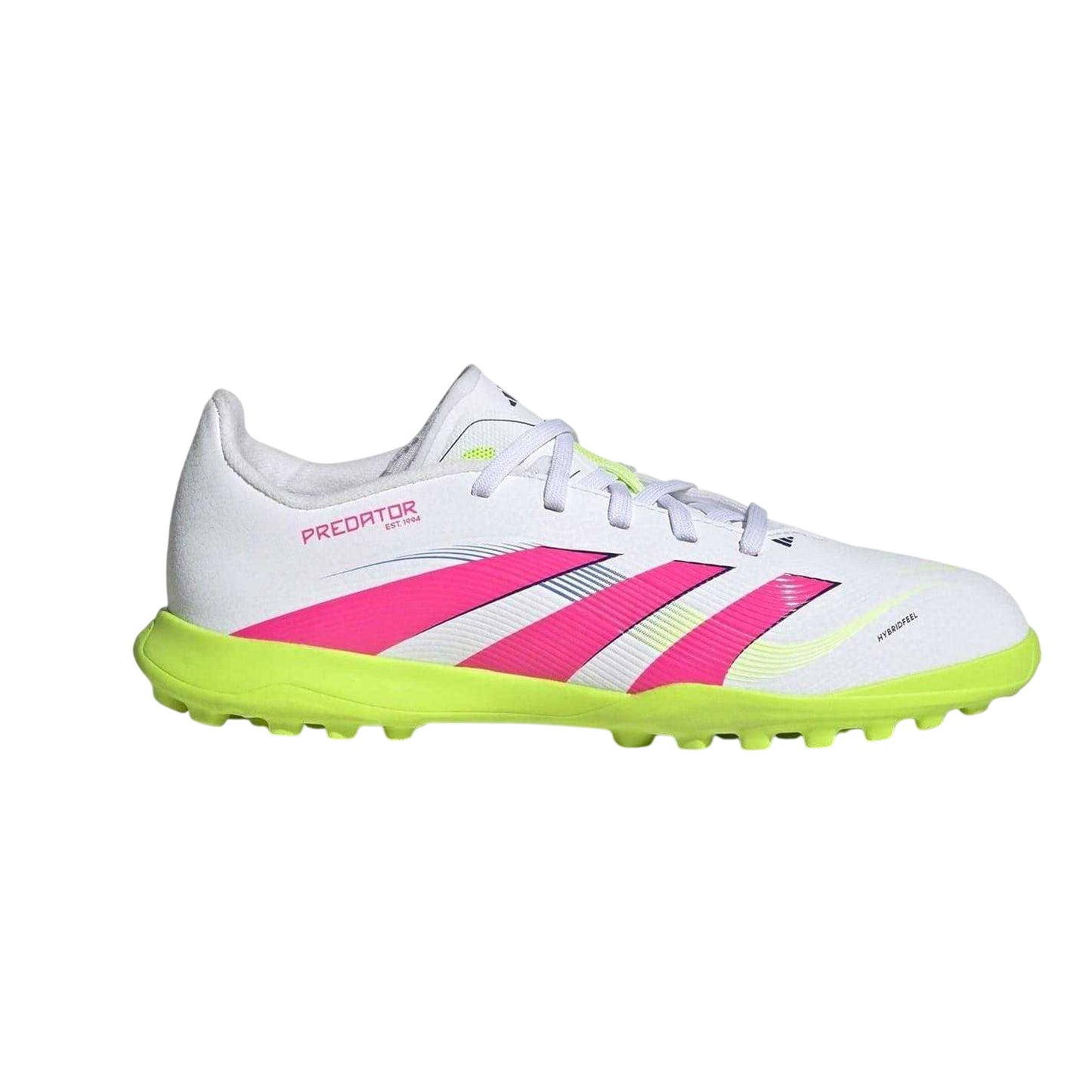 White-Pink - Lifestyle - Adidas Childrens-Kids Predator Astro Turf Trainers