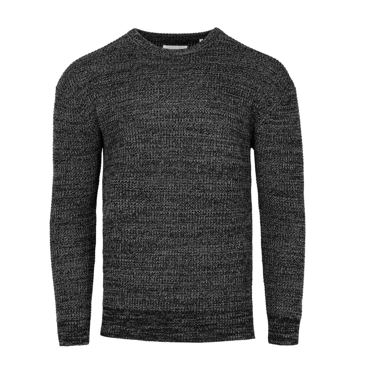 Black - Front - Firetrap Mens Classic Knitted Jumper