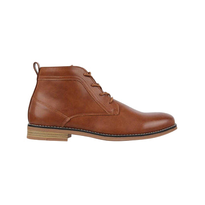 Brown - Front - Nicholas Deakins Mens Lace Up Desert Boots