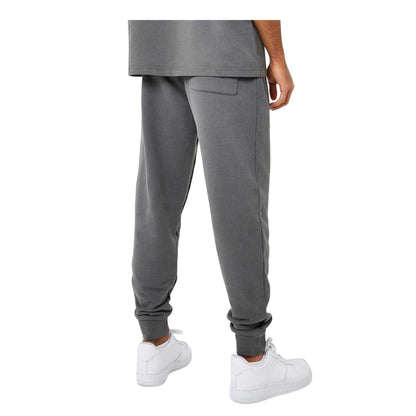 Washed Khaki - Back - Jack Wills Mens Jacquard Slim Joggers