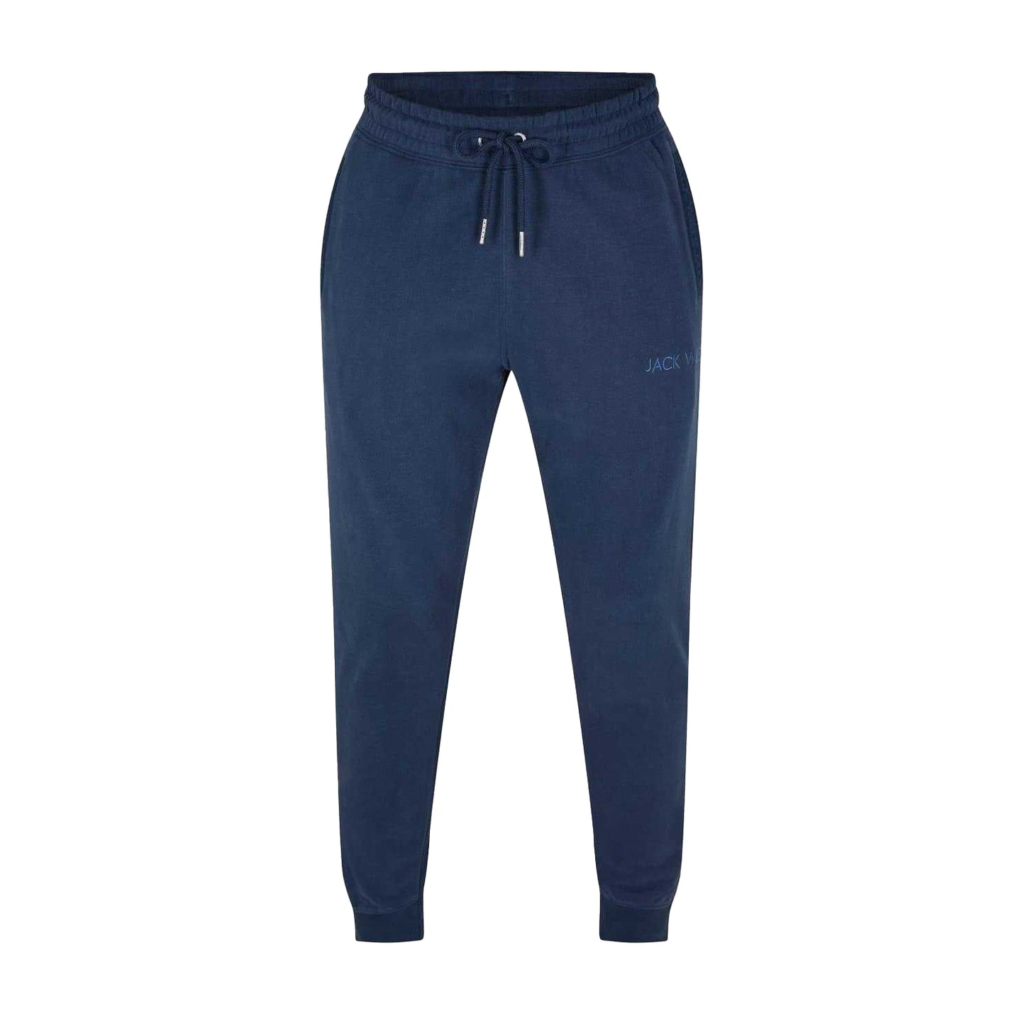 Navy - Front - Jack Wills Mens Jacquard Slim Joggers