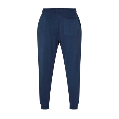 Navy - Back - Jack Wills Mens Jacquard Slim Joggers