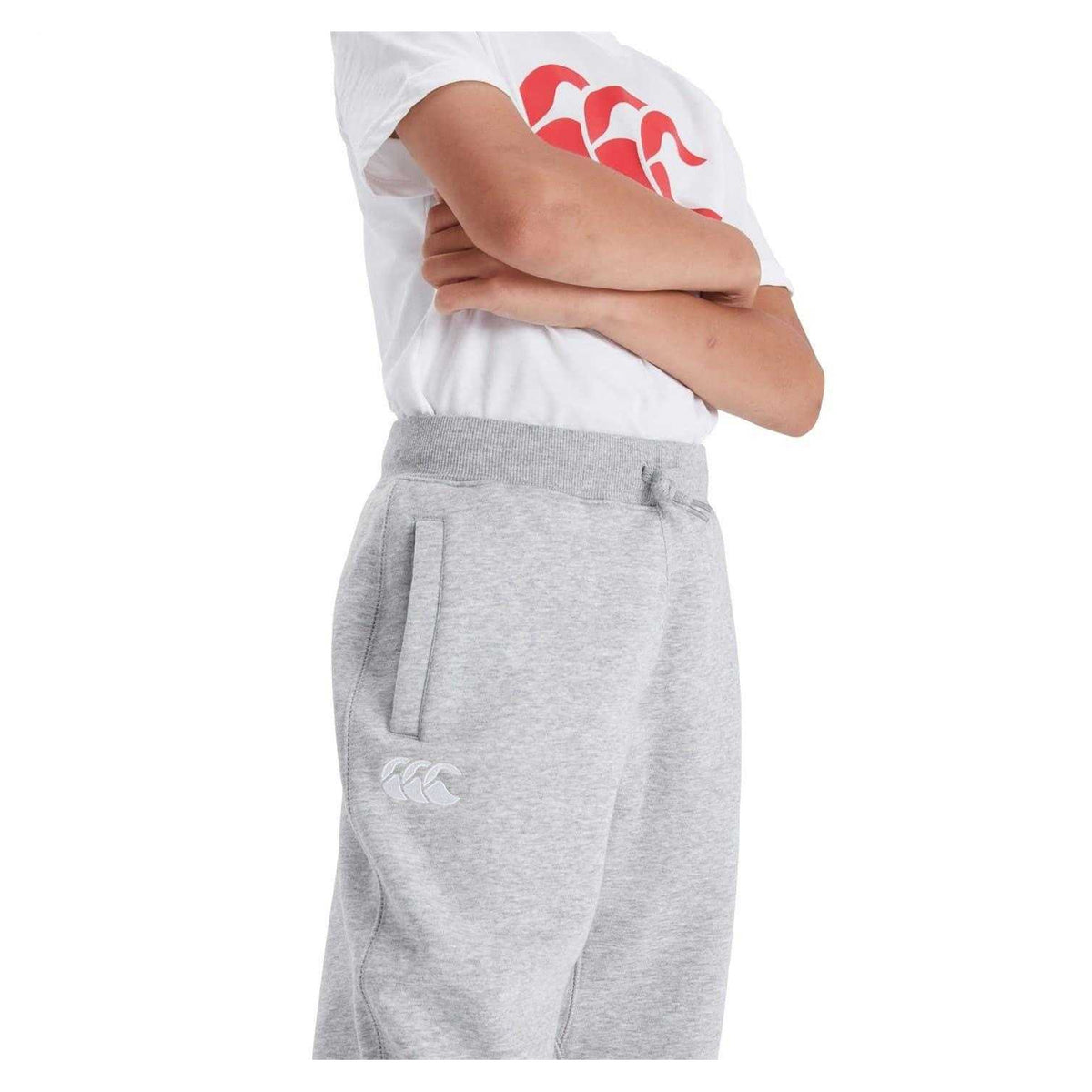 Classic Marl - Side - Canterbury Childrens-Kids Combination Joggers