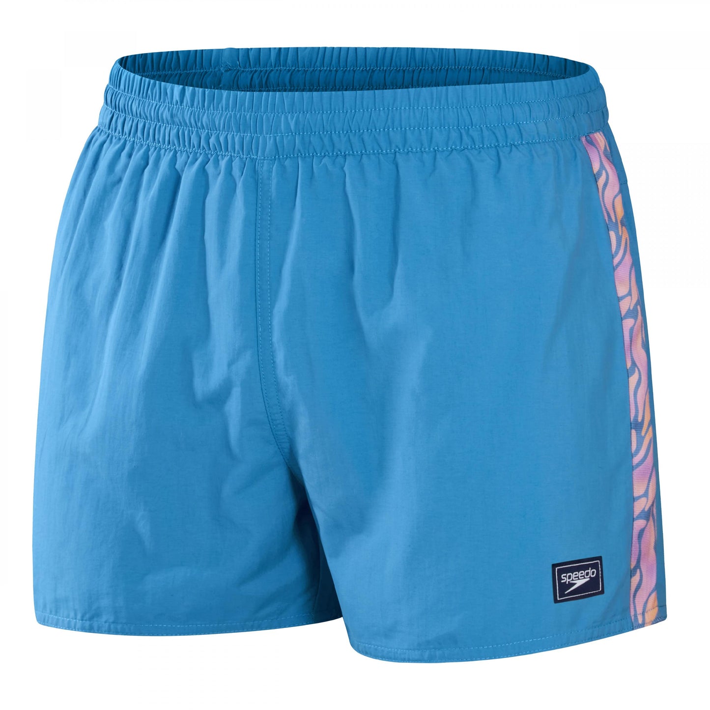 Blue - Front - Speedo Mens Retro Water Swim Shorts