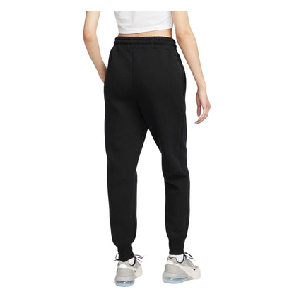 Black - Back - Nike Womens-Ladies Sportswear Tech Fleece Joggers
