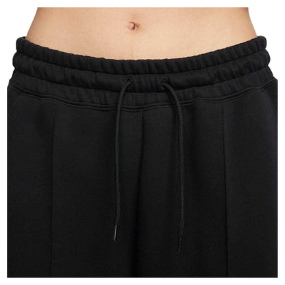 Black - Side - Nike Womens-Ladies Sportswear Tech Fleece Joggers