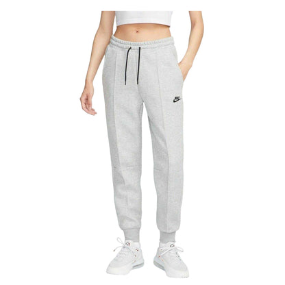 Grey - Front - Nike Womens-Ladies Sportswear Tech Fleece Joggers
