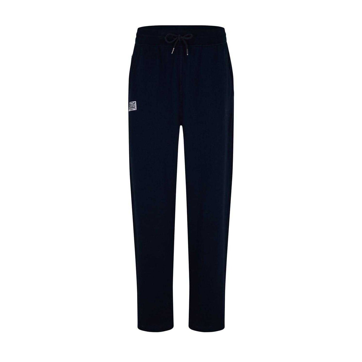 Navy - Front - Everlast Mens Plain Jogging Bottoms