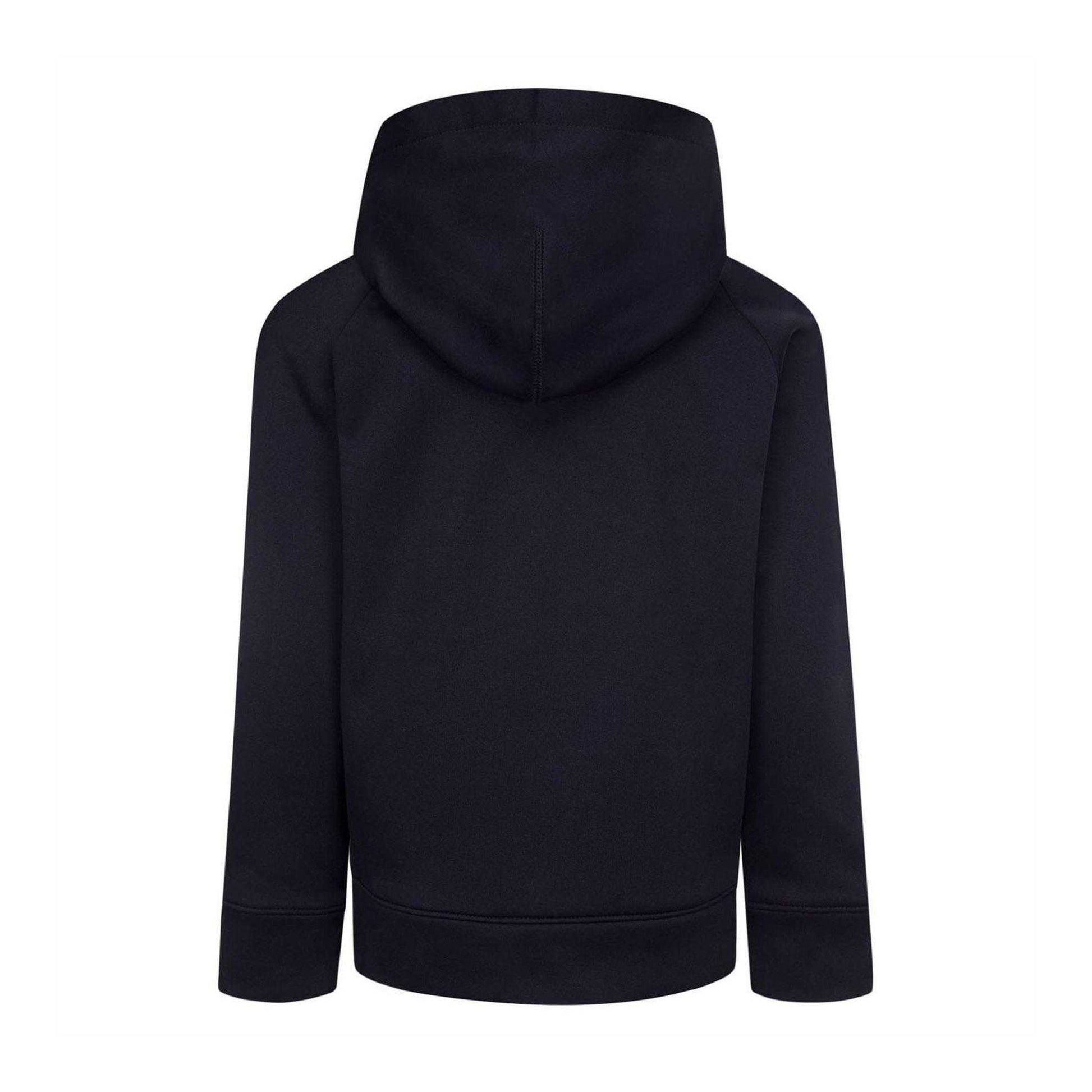 Black - Back - Nike Childrens-Kids Thermafit Graphic Print Pullover Hoodie