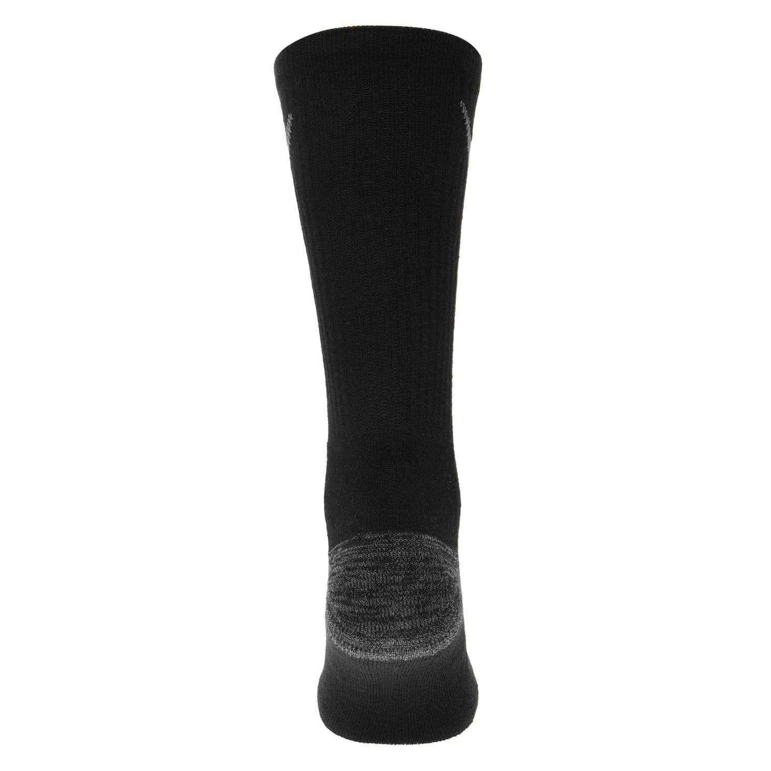Black - Side - Callaway Mens Cushioned Crew Socks (Pack of 3)