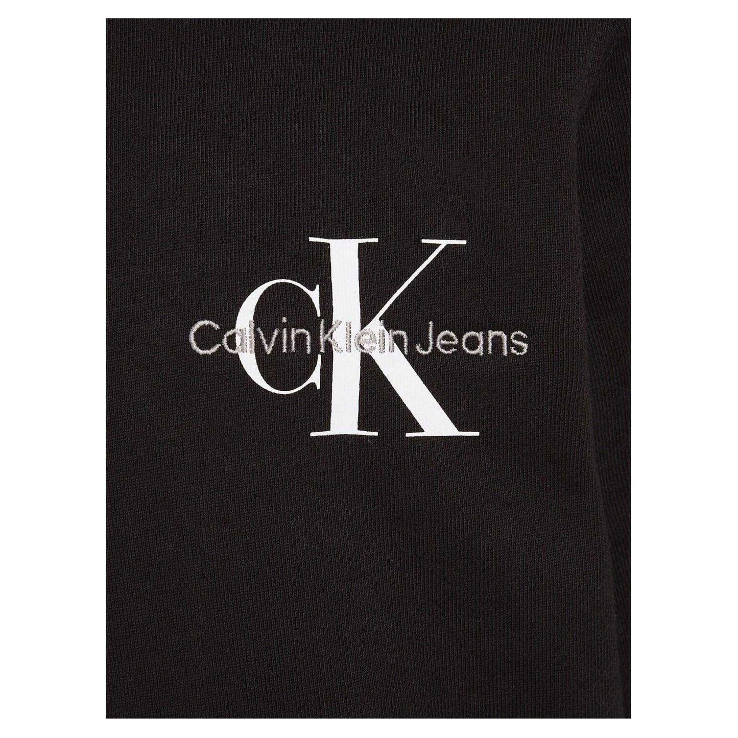 Black - Back - Calvin Klein Childrens-Kids Logo Hoodie