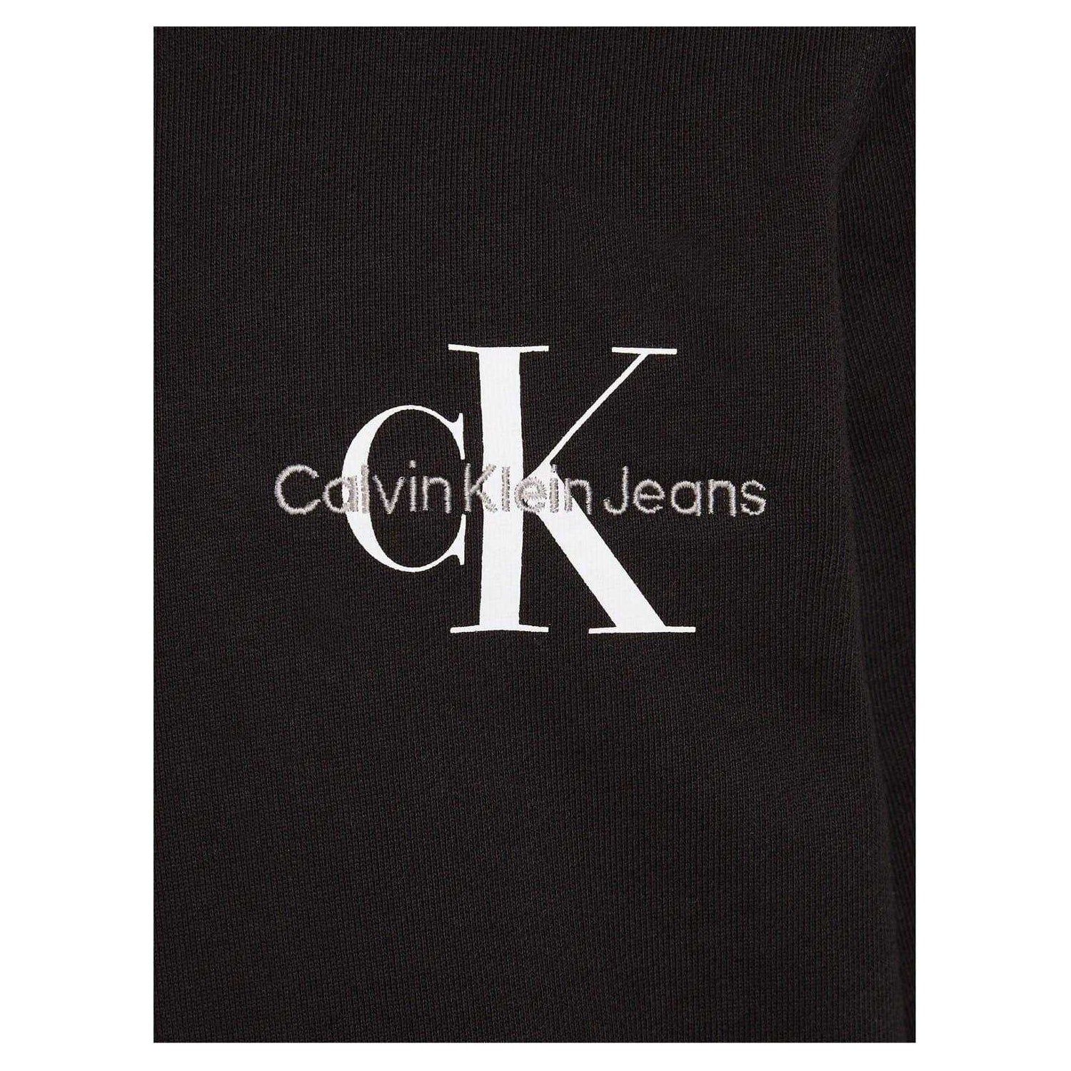 Black - Back - Calvin Klein Childrens-Kids Logo Hoodie