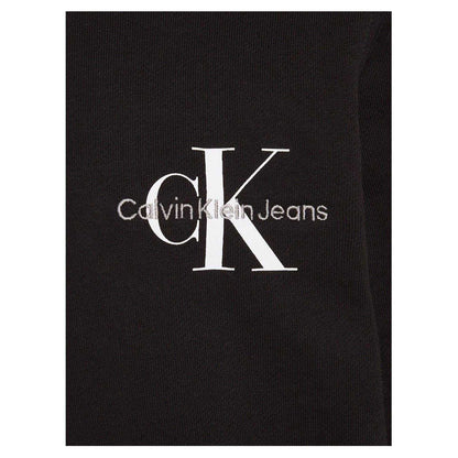 Black - Back - Calvin Klein Childrens-Kids Logo Hoodie