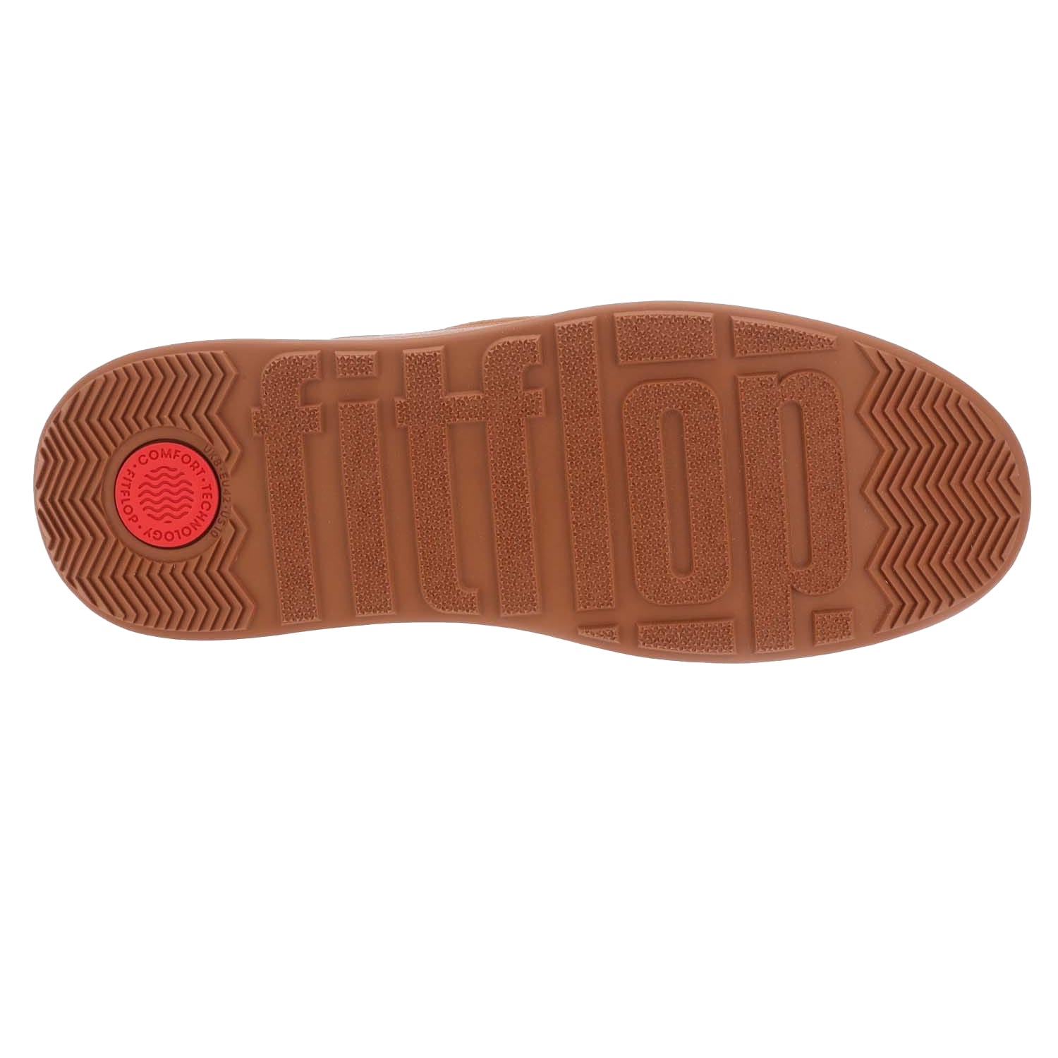 Tan - Side - FitFlop Womens-Ladies F-Mode Suede Flatform Boots