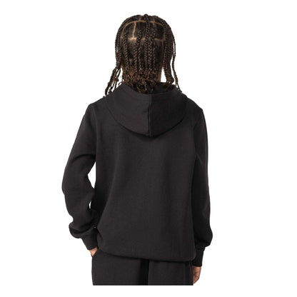 Black - Back - Puma Boys Brushed Fleece Hoodie