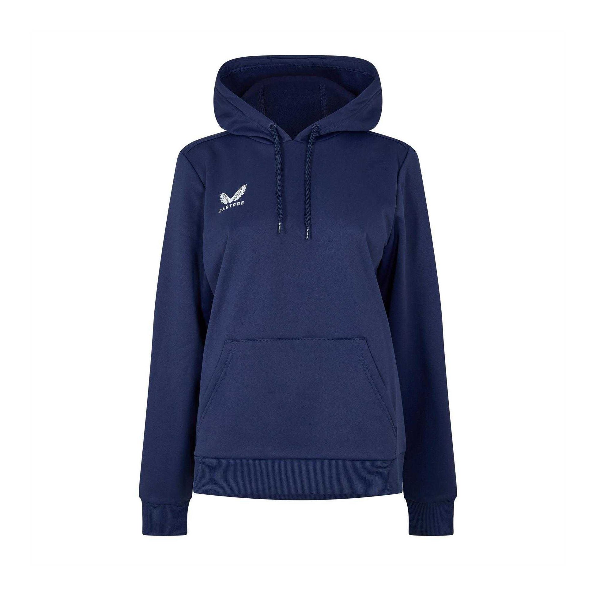 Peacoat - Front - Castore Womens-Ladies Overhead Hoodie