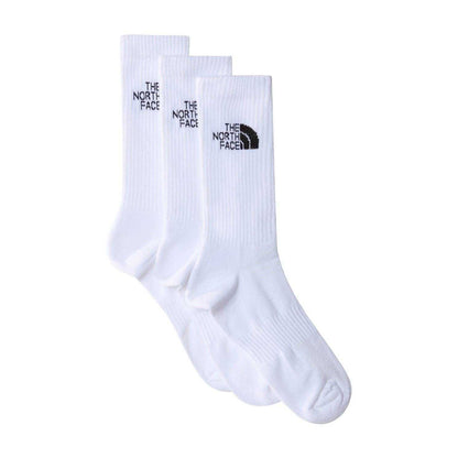 White - Front - The North Face Unisex Adult Cushioned Sport Crew Socks (Pack of 3)