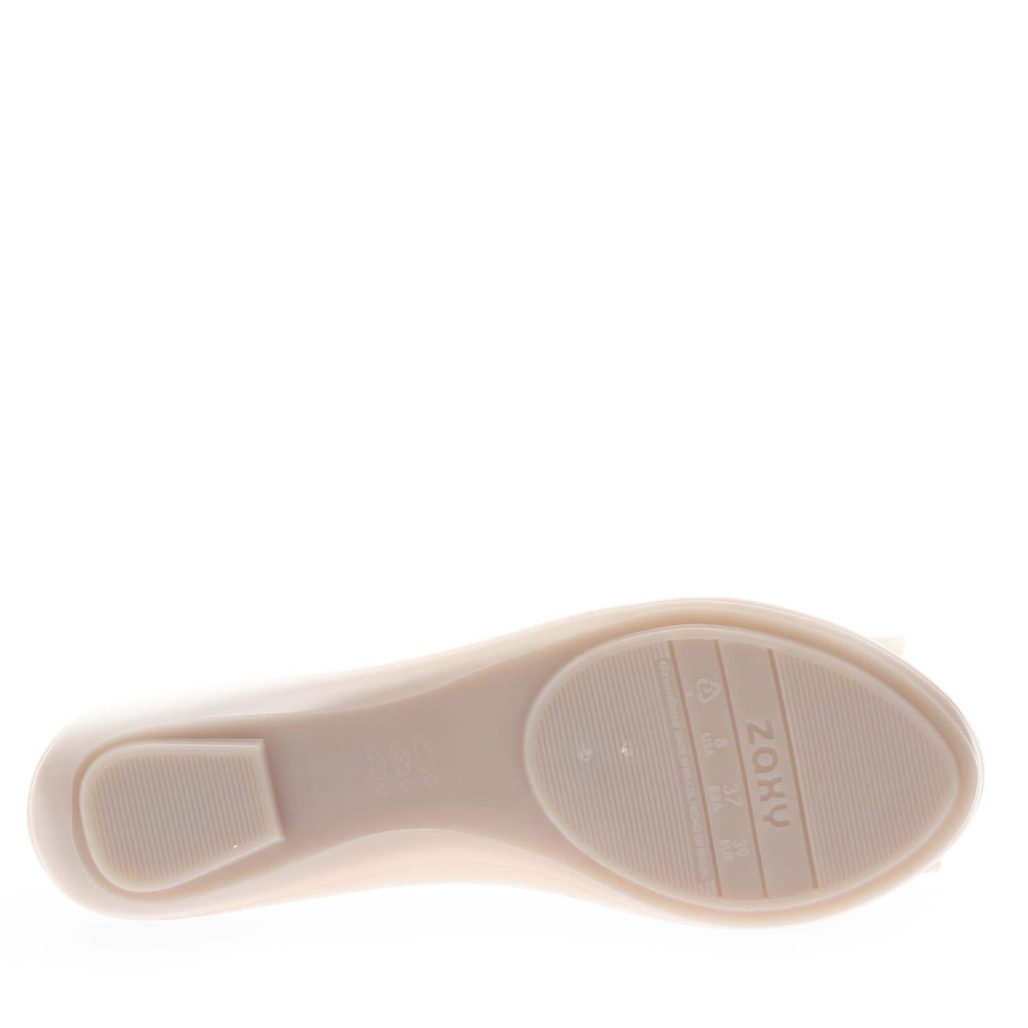 Ivory - Lifestyle - Zaxy Womens-Ladies Pop Bow Classic Pumps