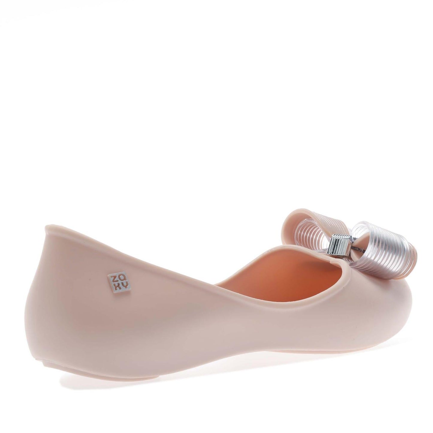 Blush - Side - Zaxy Womens-Ladies Gracious Ribbon Pumps