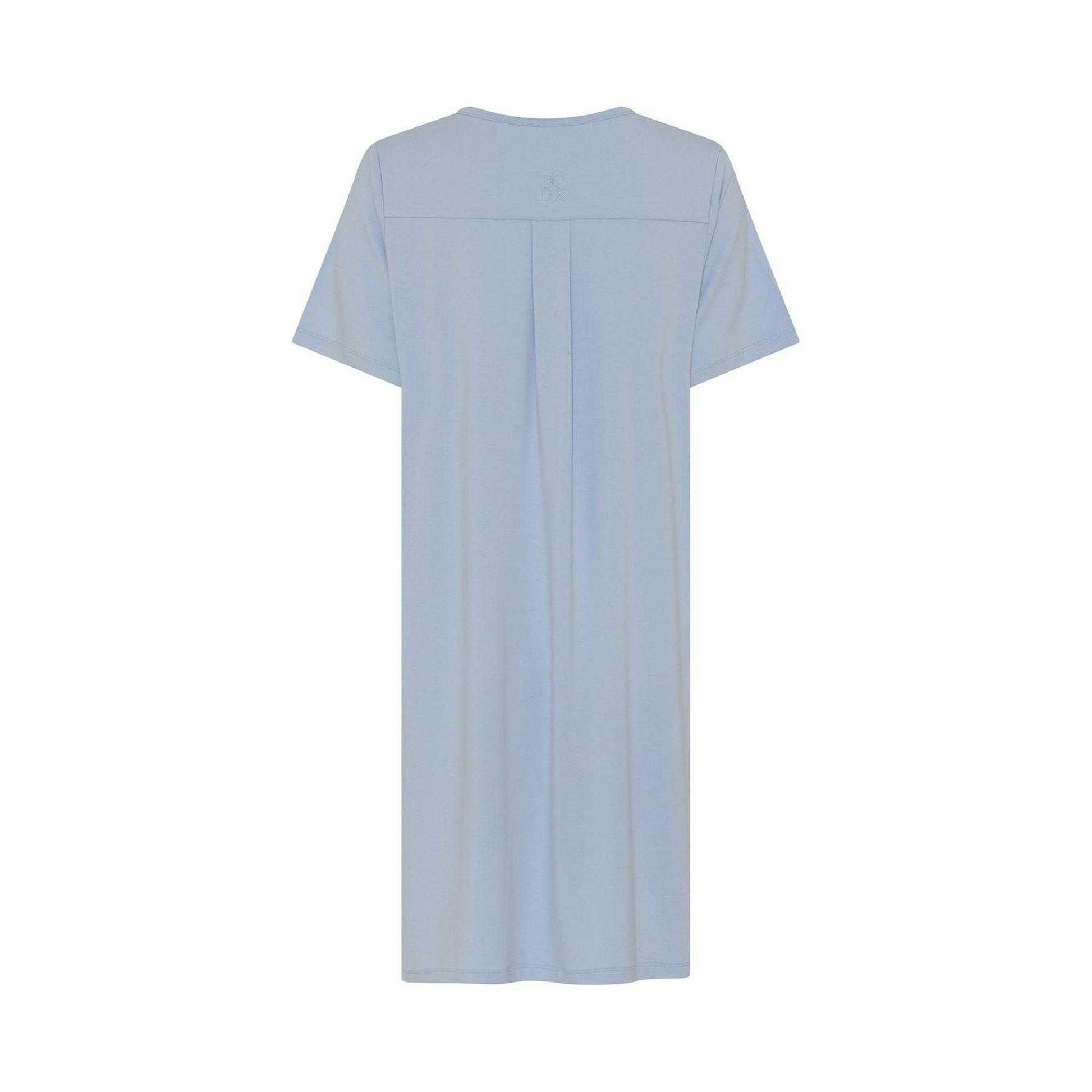 Blue - Back - CCDK Copenhagen Womens-Ladies Bea Short-Sleeved Dress