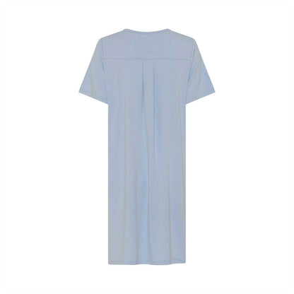 Blue - Back - CCDK Copenhagen Womens-Ladies Bea Short-Sleeved Dress