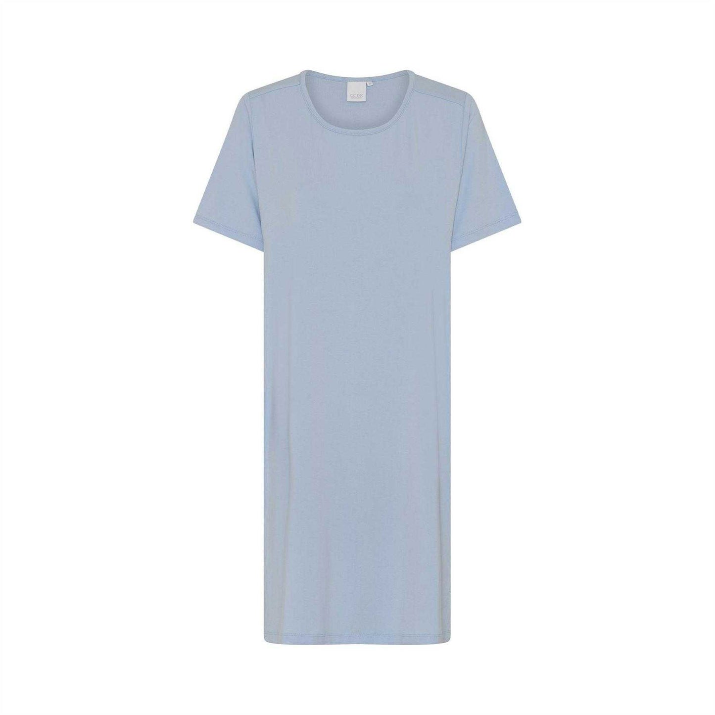 Blue - Front - CCDK Copenhagen Womens-Ladies Bea Short-Sleeved Dress