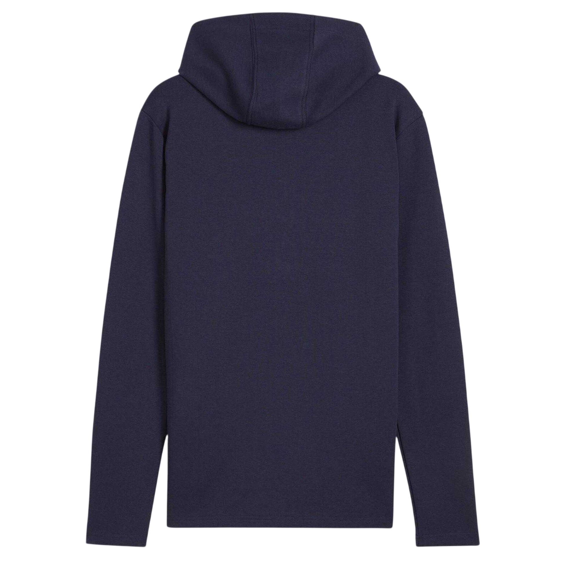 Navy - Back - Puma Mens TeamFINAL Casuals Full Zip Hoodie
