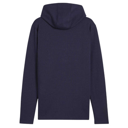 Navy - Back - Puma Mens TeamFINAL Casuals Full Zip Hoodie