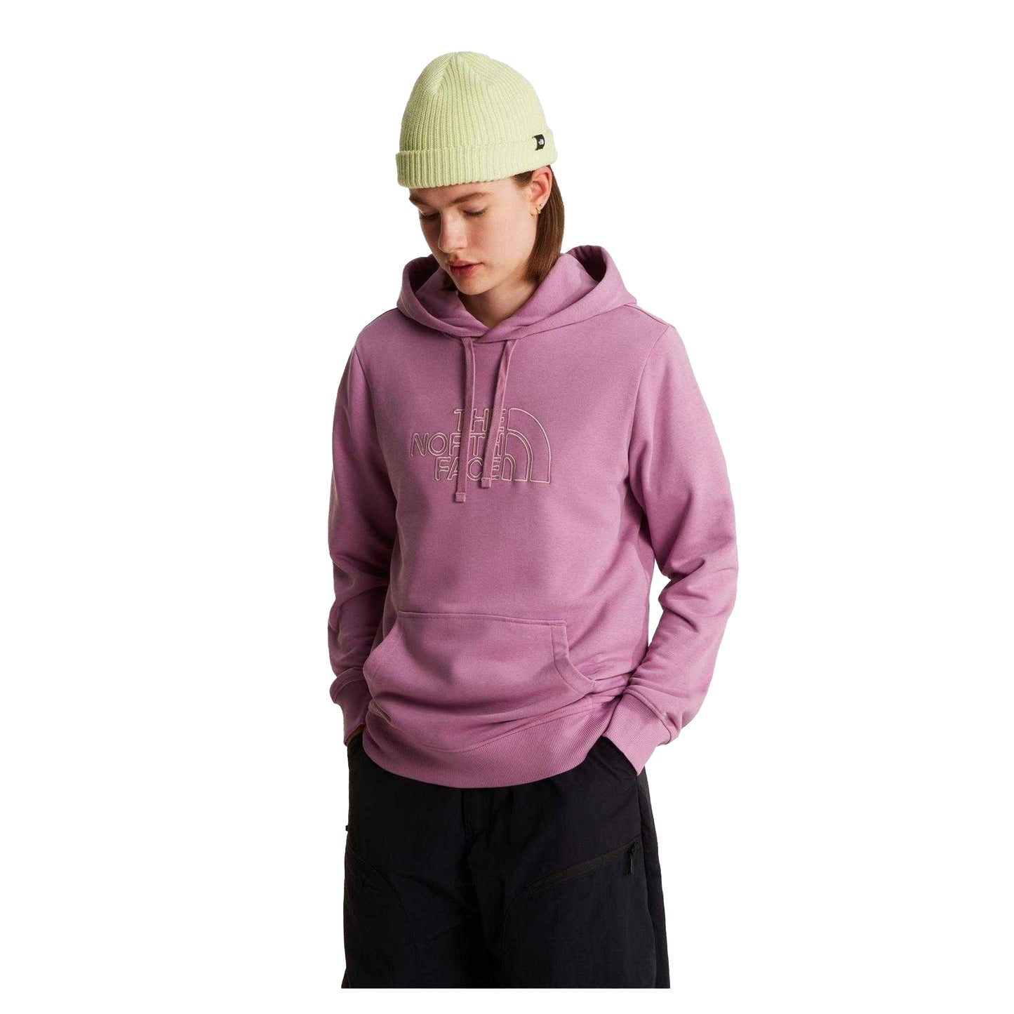 Lavender - Side - The North Face Womens-Ladies Drew Peak Hoodie