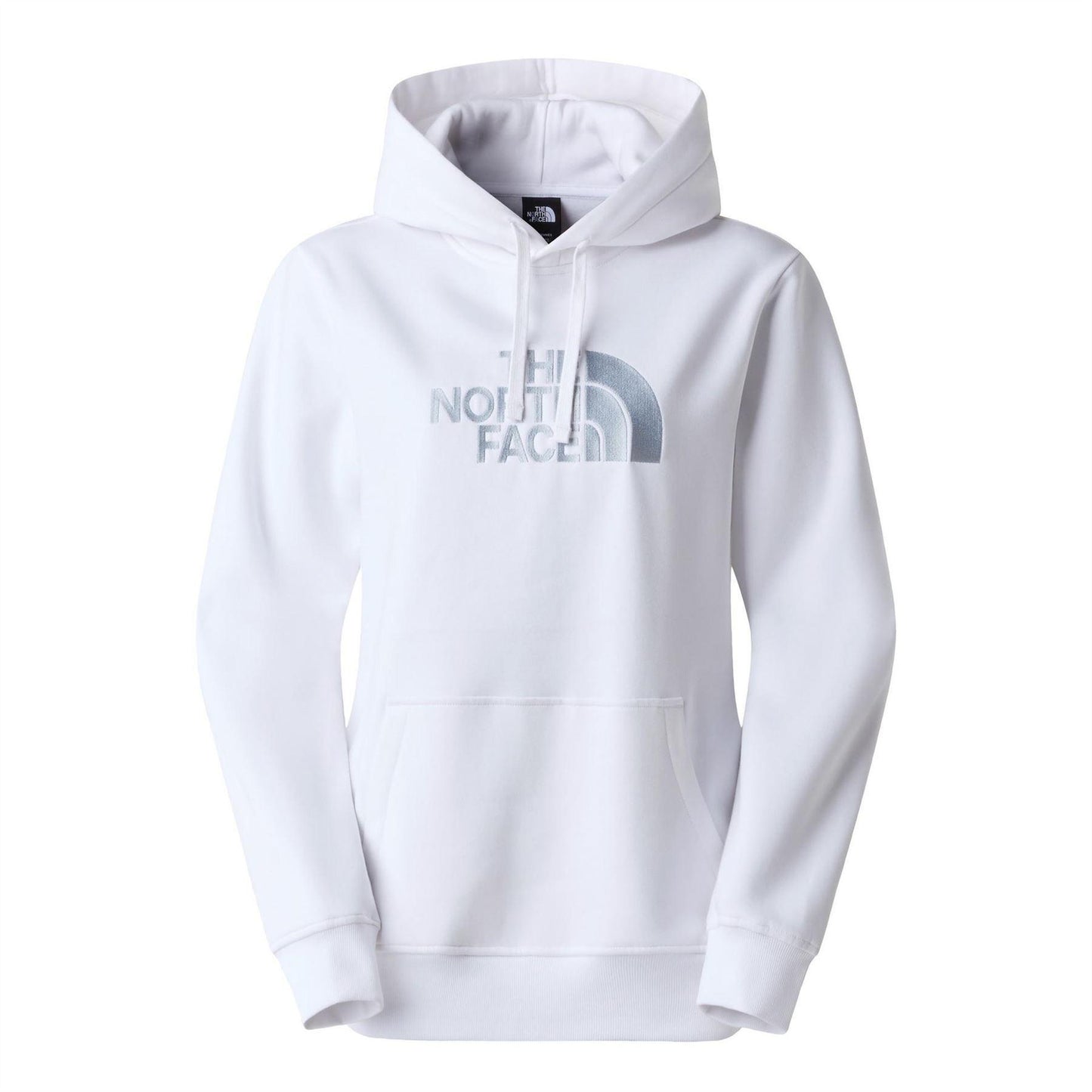 White-Frosty White - Front - The North Face Womens-Ladies Drew Peak Hoodie