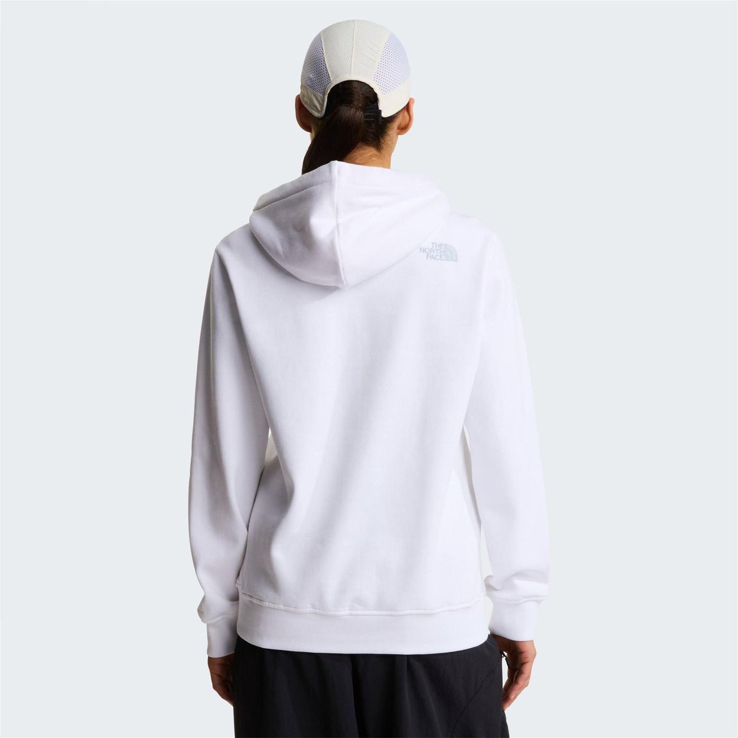 White-Frosty White - Lifestyle - The North Face Womens-Ladies Drew Peak Hoodie