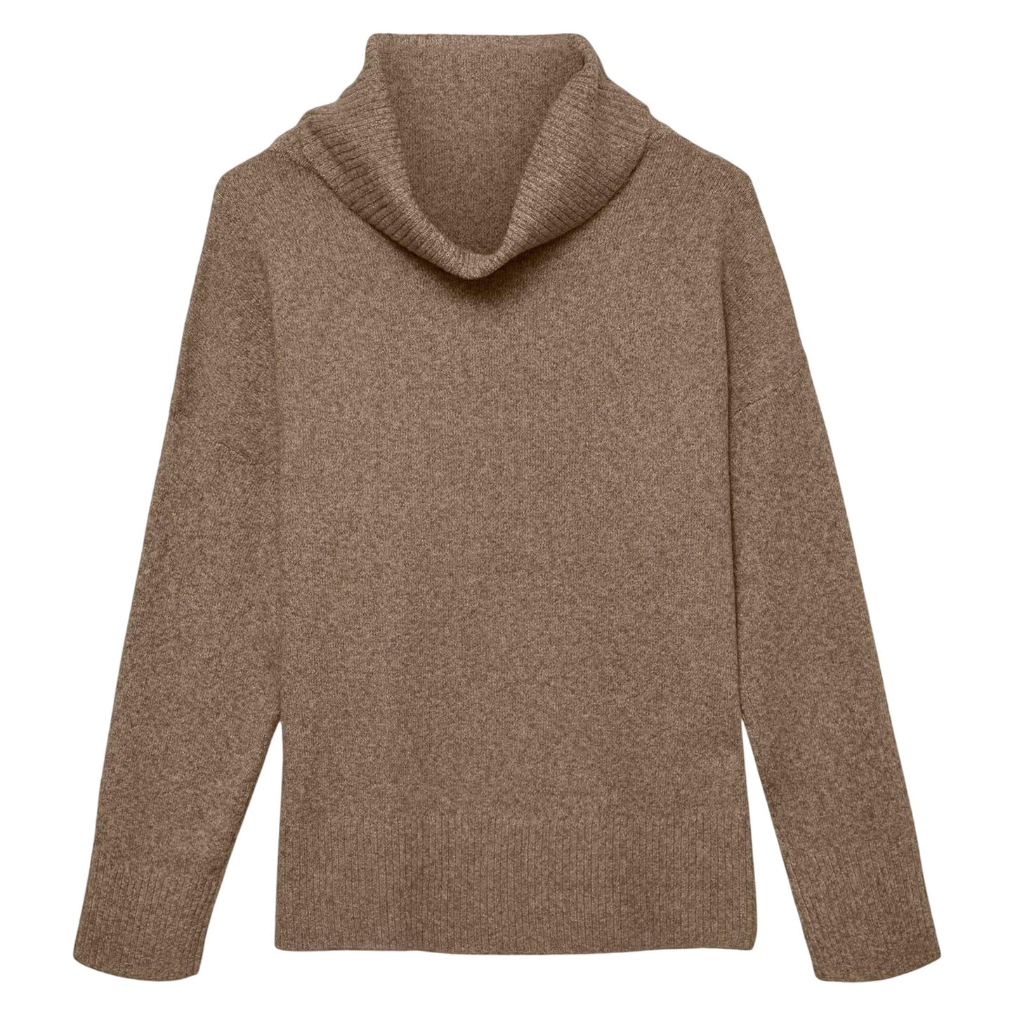 Sepia - Front - Vero Moda Womens-Ladies Doffy Cowl Neck Relaxed Fit Top