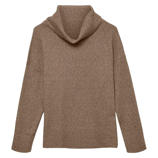 Sepia - Front - Vero Moda Womens-Ladies Doffy Cowl Neck Relaxed Fit Top