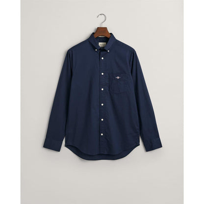 Navy - Lifestyle - Gant Mens Poplin Shirt
