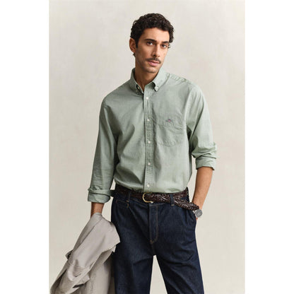 Herb - Front - Gant Mens Poplin Shirt