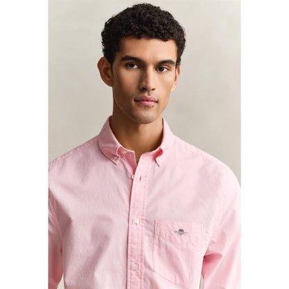 Pink - Lifestyle - Gant Mens Poplin Shirt