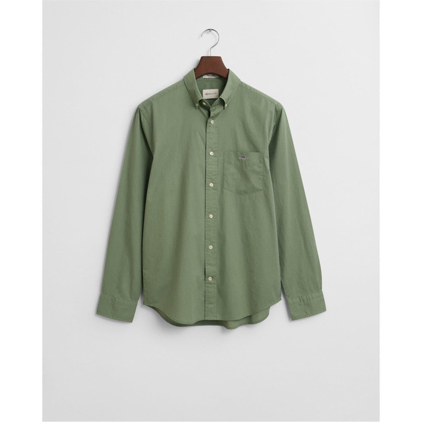 Kalamata - Front - Gant Mens Poplin Shirt