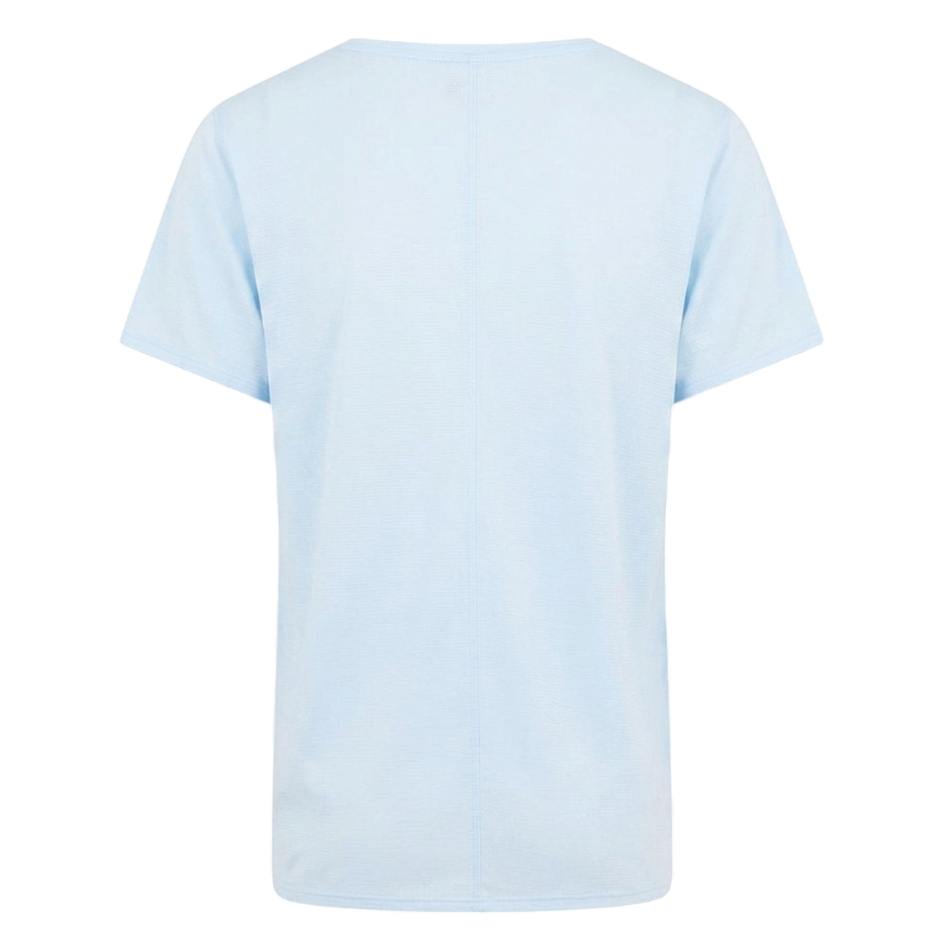Blue - Back - New Balance Womens-Ladies Crew Neck Regular Athletic Top