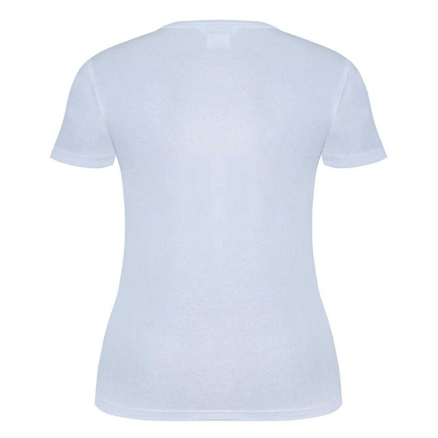 White - Back - Miso Womens-Ladies Boyfriend T-Shirt